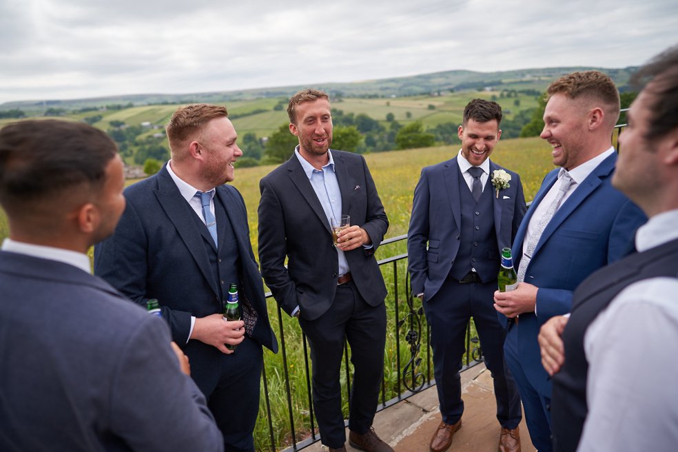 wedding photography at the fleece, Ripponden