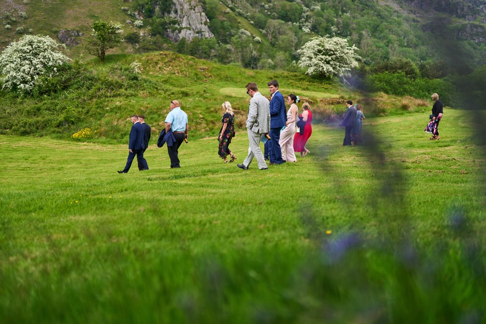 Llyn Gwynant barns wedding photography