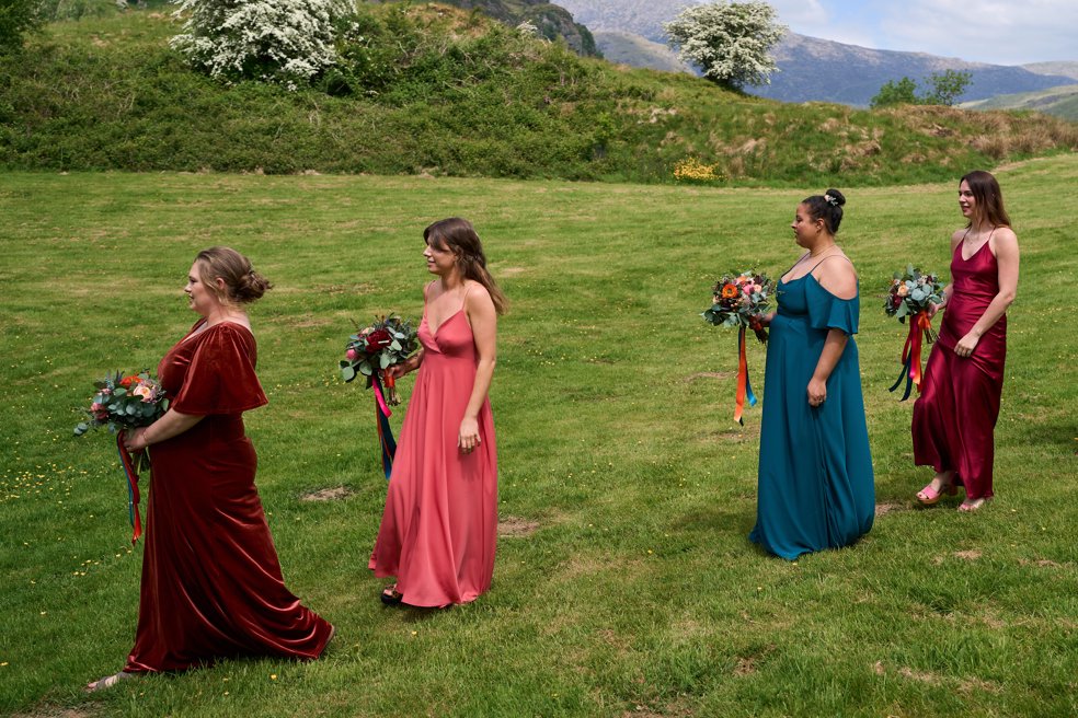 Llyn Gwynant barns wedding photography