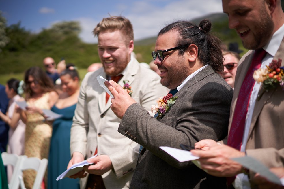 Llyn Gwynant barns wedding photography