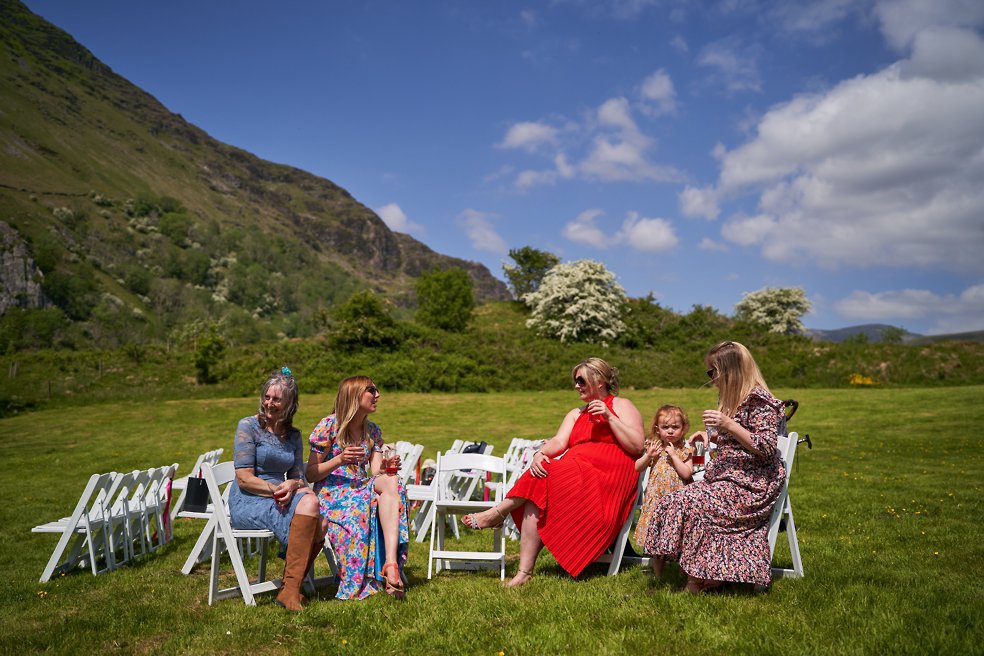 Llyn Gwynant barns wedding photography