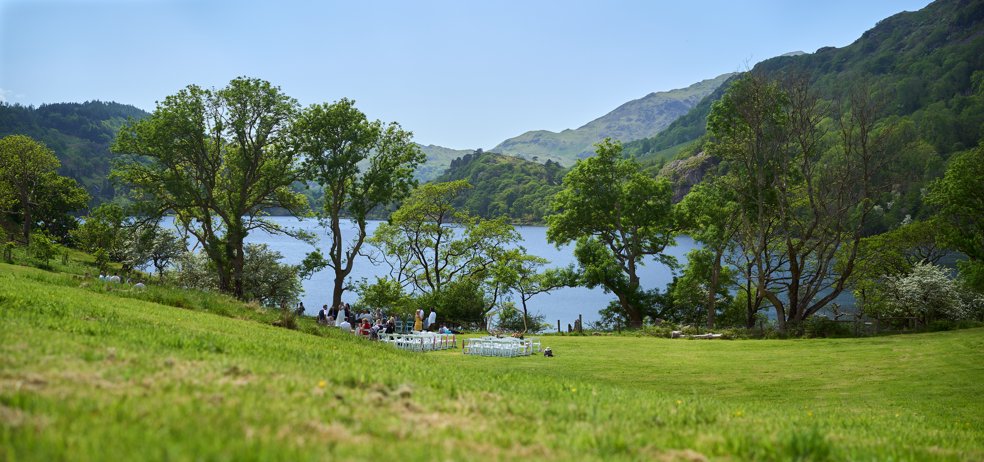 Llyn Gwynant barns wedding photography