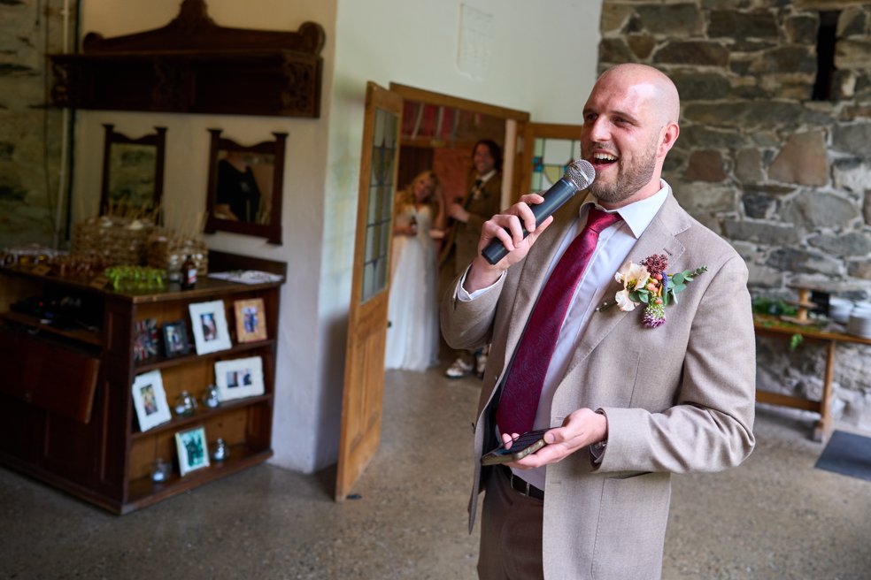 Llyn Gwynant barns wedding photography