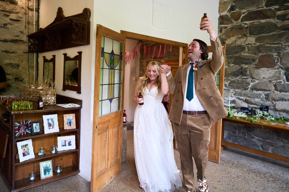 Llyn Gwynant barns wedding photography