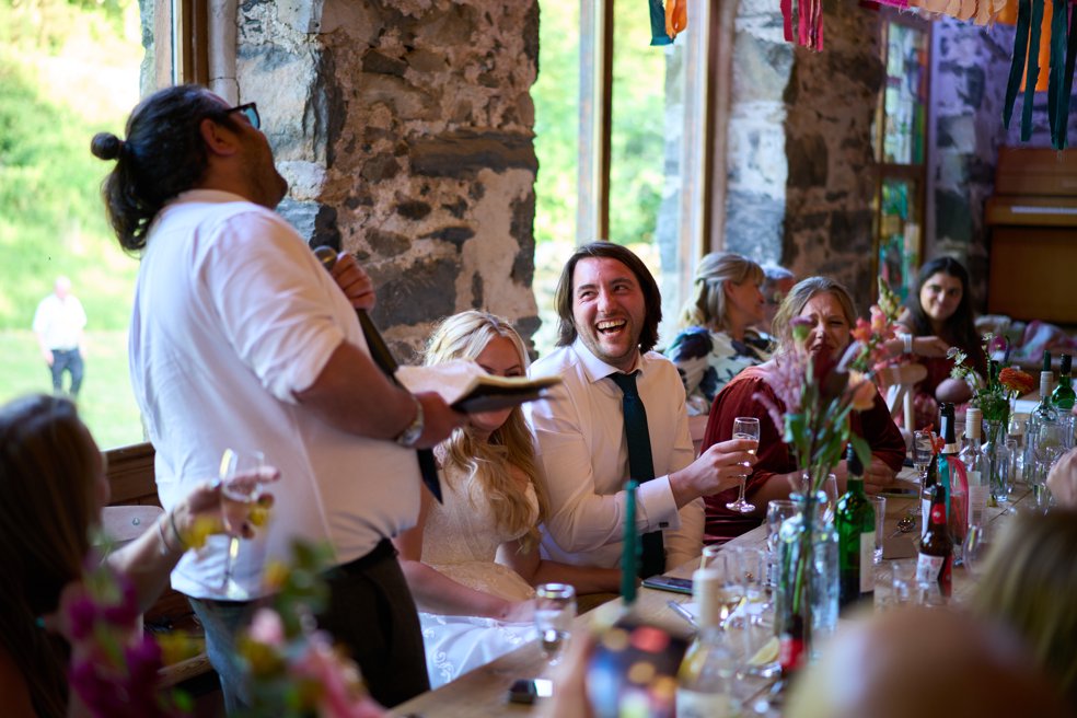 Llyn Gwynant barns wedding photography