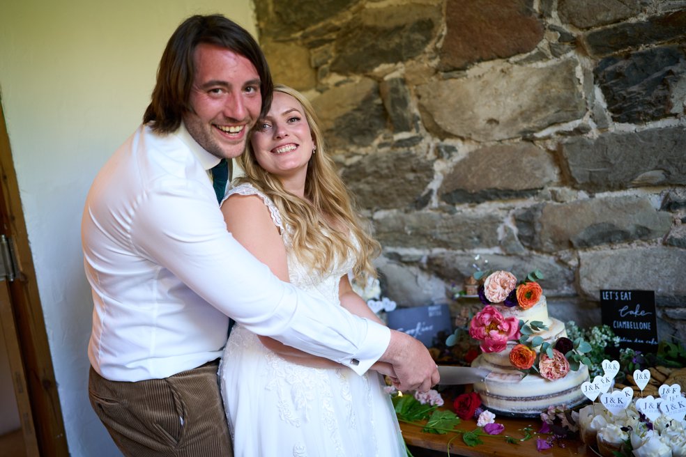 Llyn Gwynant barns wedding photography