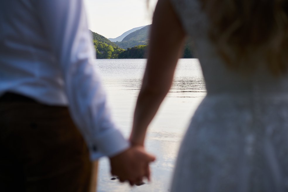 Llyn Gwynant barns wedding photography