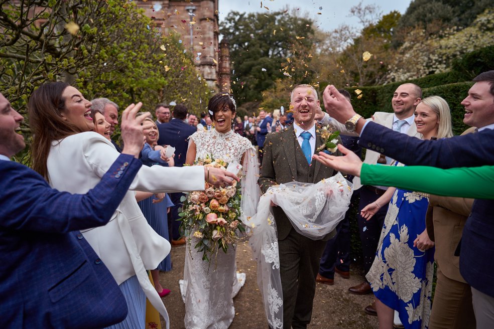 Holker Hall wedding photography