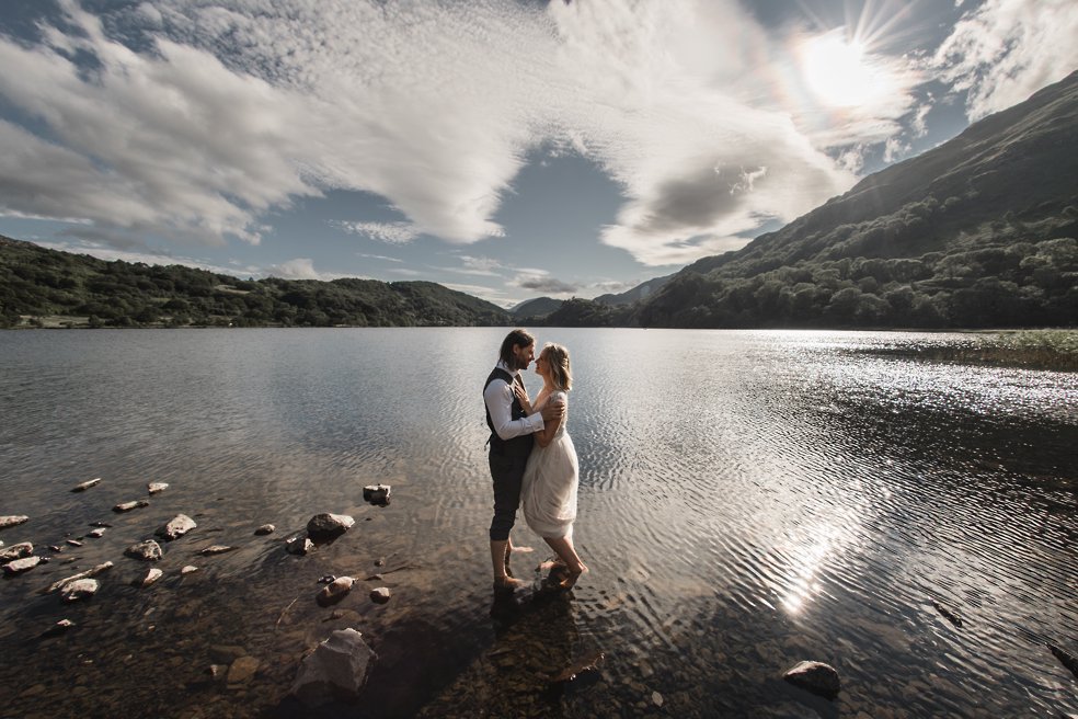 Llyn Gwynant Barns Wedding photography