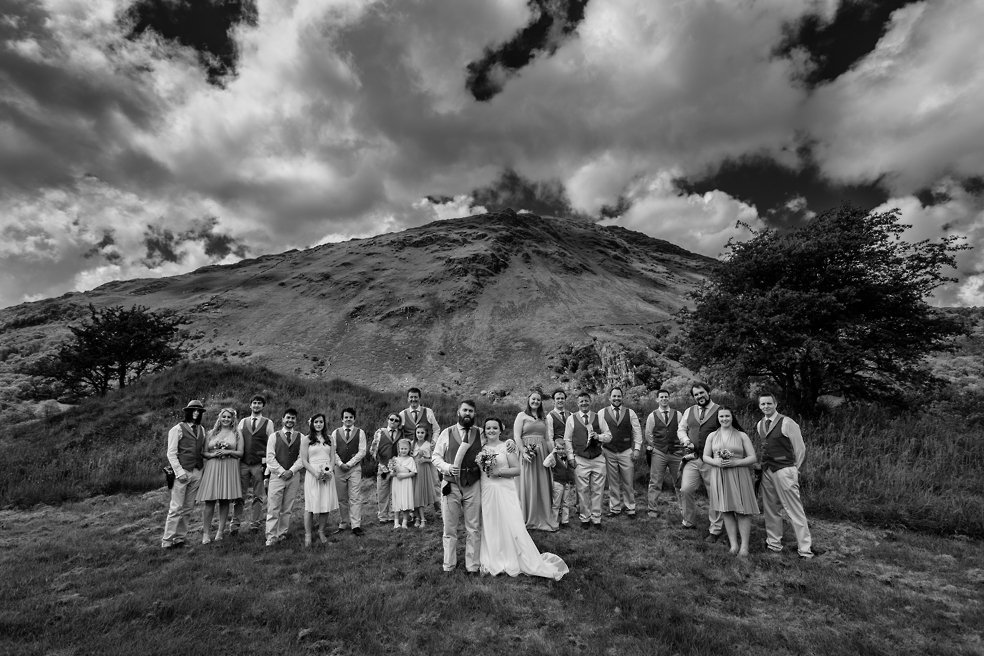 Llyn Gwynant Barns Wedding photography