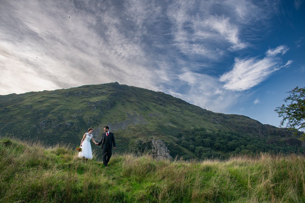 Llyn Gwynant Barns Wedding photography